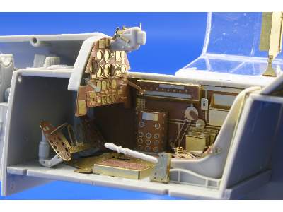  Bf 109E-3 interior S. A. 1/32 - Trumpeter - blaszki - zdjęcie 7