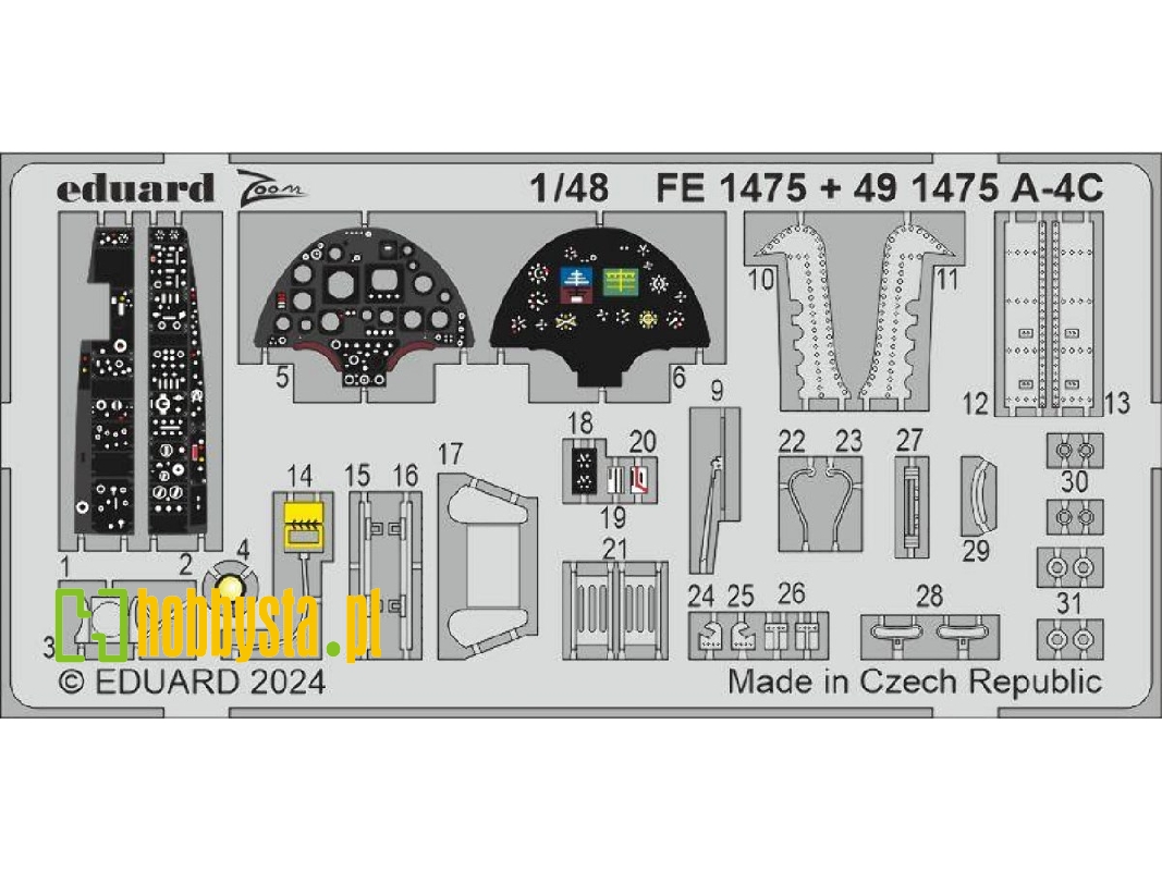 A-4C 1/48 - HOBBY 2000 - zdjęcie 1 A-4C 1/48 - HOBBY 2000 - zdjęcie 1