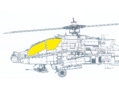 AH-64A early TFace 1/35 - TRUMPETER - zdjęcie 1