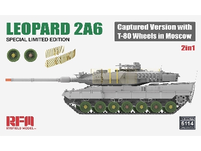 Leopard 2A6 zdobyty przez rosjan - wersja limitowana - zdjęcie 1