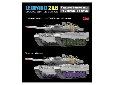 Leopard 2A6 zdobyty przez rosjan - wersja limitowana - zdjęcie 3