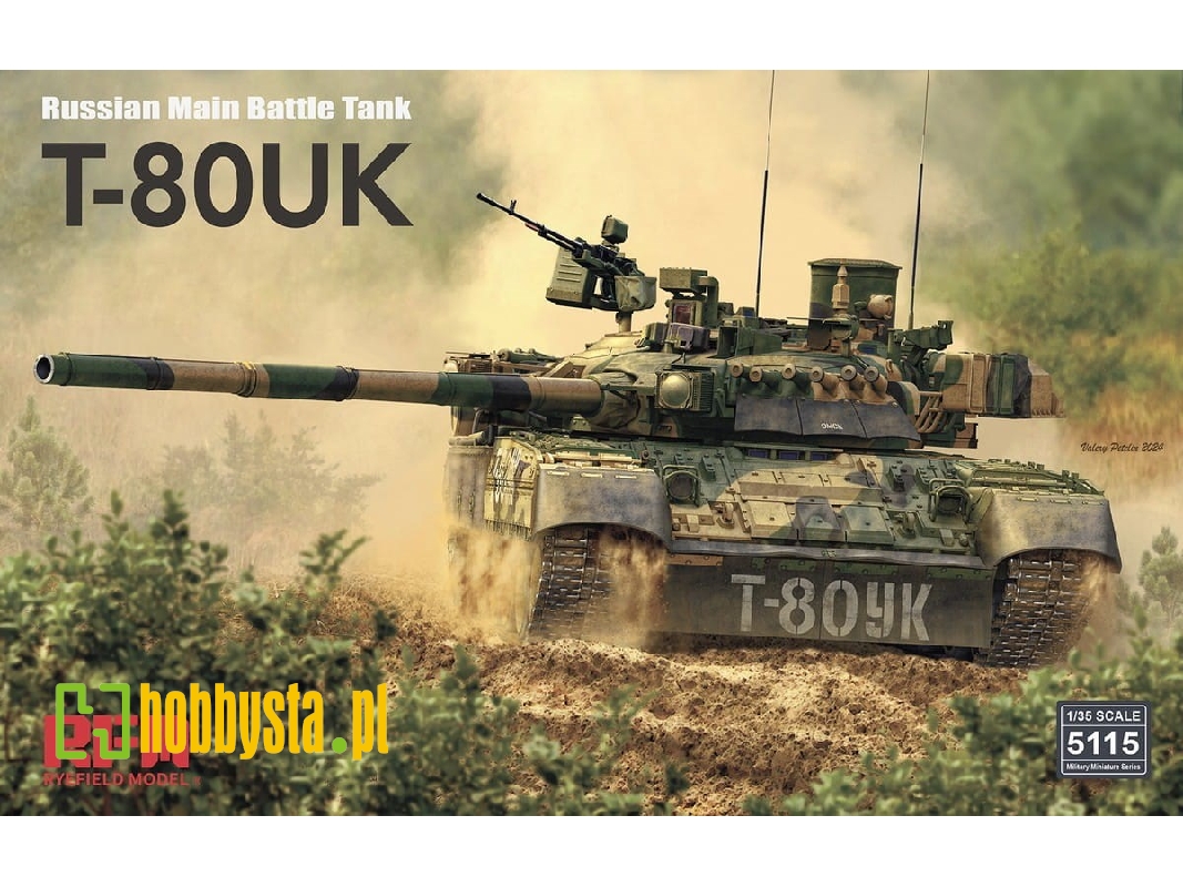 T-80UK rosyjski czołg podstawowy - zdjęcie 1 T-80UK rosyjski czołg podstawowy - zdjęcie 1