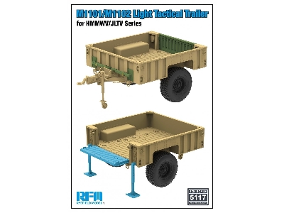 M1101/M1102 Light Tactical Trailer for HMMWV/JLTV - zdjęcie 2