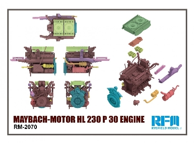 Silnik MAYBACH HL 230 P 30 - zdjęcie 1