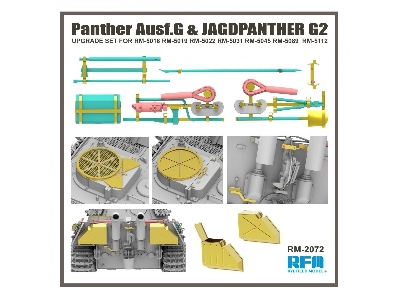 Dodatki do Panther Ausf.G  - zdjęcie 1