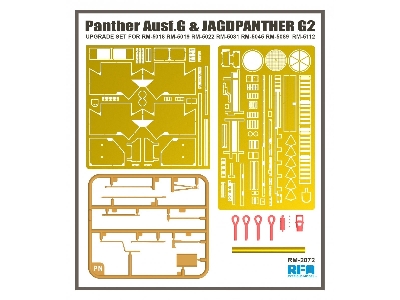 Dodatki do Panther Ausf.G  - zdjęcie 3
