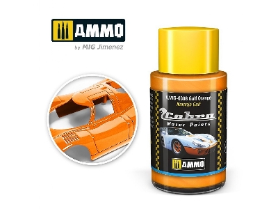 A.Mig-0308 Cobra Motor Gulf Orange - zdjęcie 1