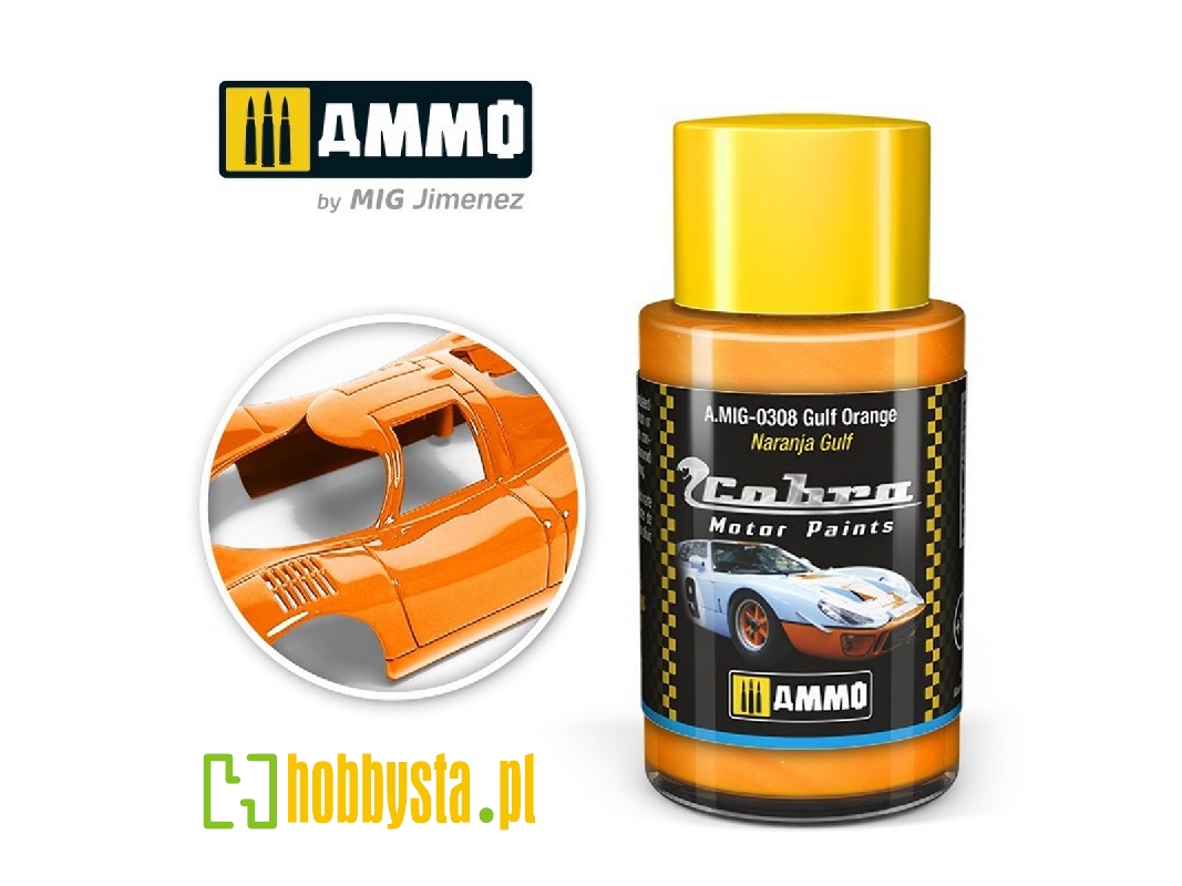 A.Mig-0308 Cobra Motor Gulf Orange - zdjęcie 1 A.Mig-0308 Cobra Motor Gulf Orange - zdjęcie 1