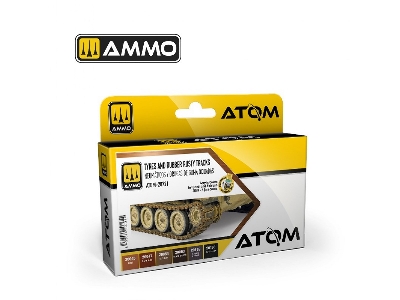 Atom-20721 Tyres And Rubber Rusty Tracks Set - zdjęcie 1
