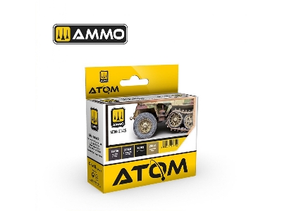 Atom-20725 Rubber And Tires Colors Set - zdjęcie 1