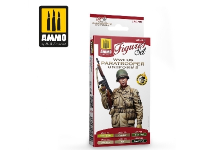 Us Wwii Paratroopers Figures Set - zdjęcie 1