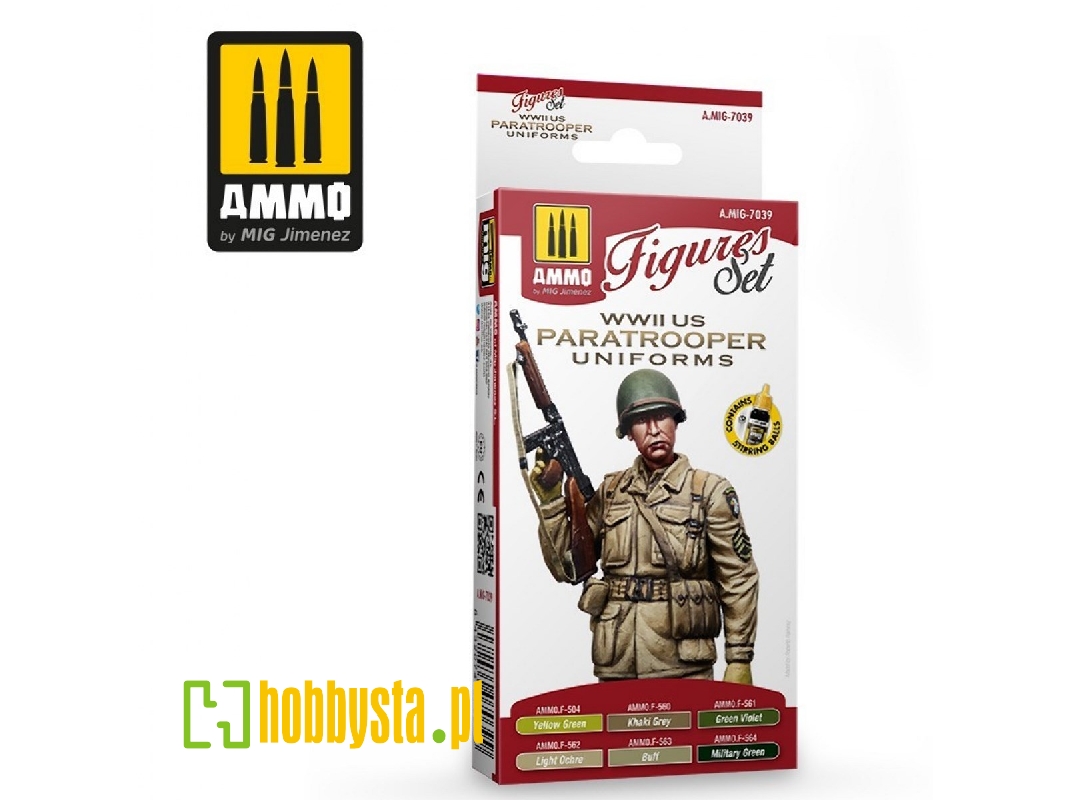 Us Wwii Paratroopers Figures Set - zdjęcie 1