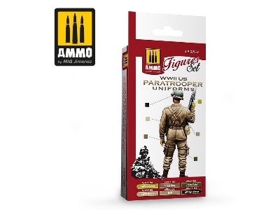 Us Wwii Paratroopers Figures Set - zdjęcie 2