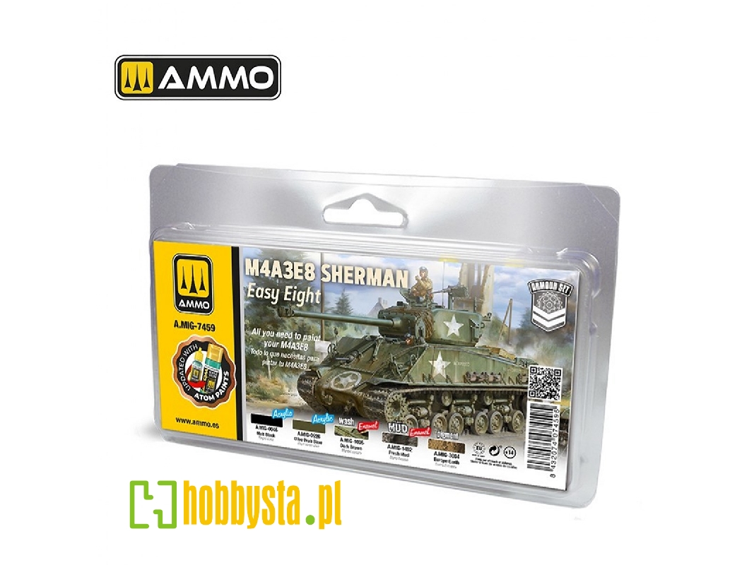 M4a3e8 Sherman Easy Eight Set - zdjęcie 1 M4a3e8 Sherman Easy Eight Set - zdjęcie 1