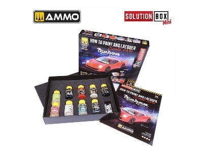 Solution Box Mini 24 - How To Paint And Lacquer Scale Cars (Cobra Motor Paints) - zdjęcie 1