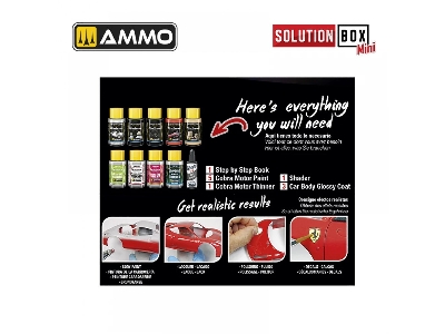 Solution Box Mini 24 - How To Paint And Lacquer Scale Cars (Cobra Motor Paints) - zdjęcie 13