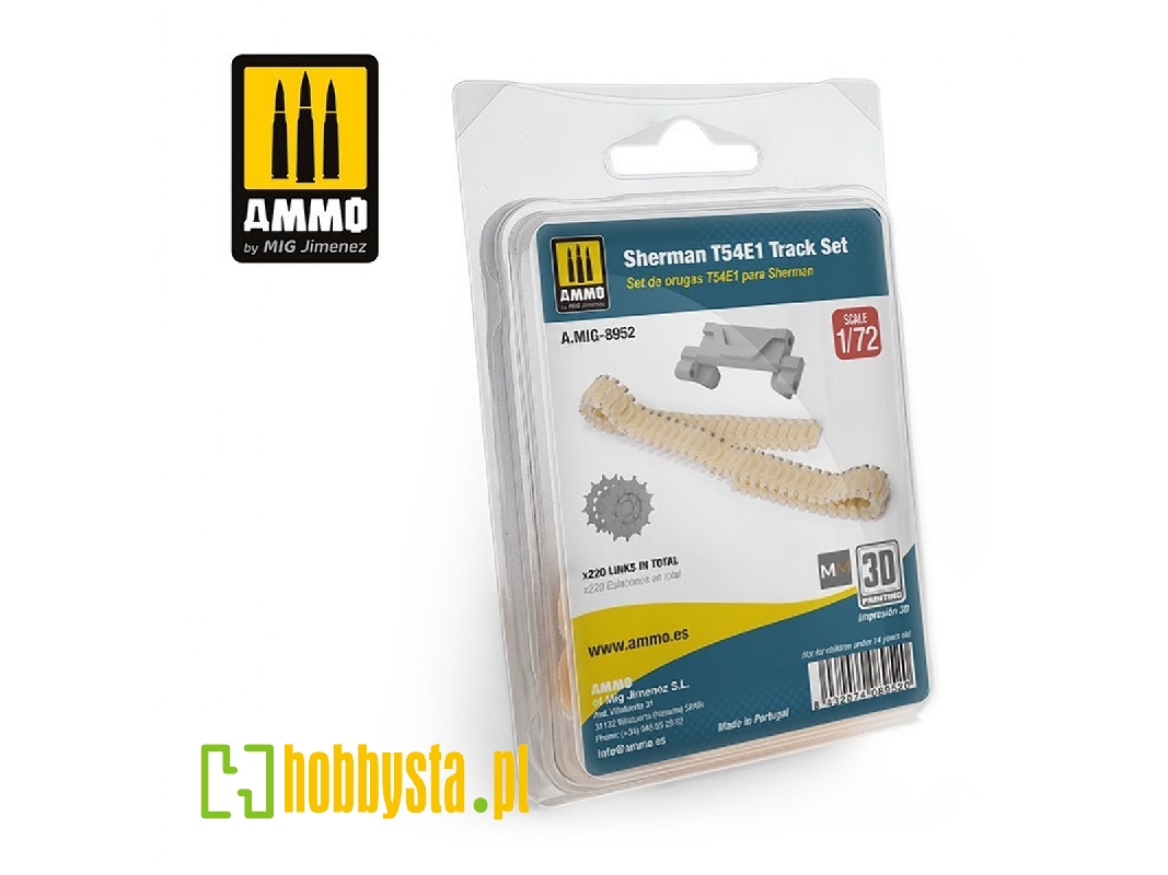Sherman T54e1 - Tracks Set - zdjęcie 1 Sherman T54e1 - Tracks Set - zdjęcie 1