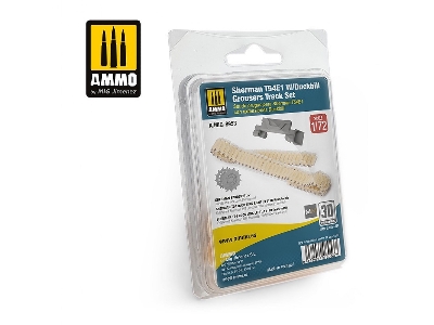 Sherman T54e1 With Duckbill Grousers - Tracks Set - zdjęcie 1