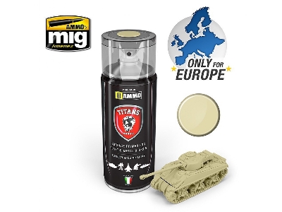 A.Mig Tth116 Bone White Matt Primer Spray (Titans Hobby) - zdjęcie 1