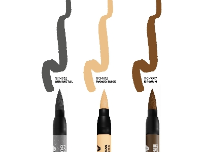 Rcm101 Tools - Set 3 Real Colors Markers - zdjęcie 2