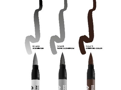 Rcm105 Chipping - Set 3 Real Colors Markers - zdjęcie 2