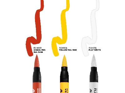 Rcm106 Tactical Markings - Set 3 Real Colors Markers - zdjęcie 2