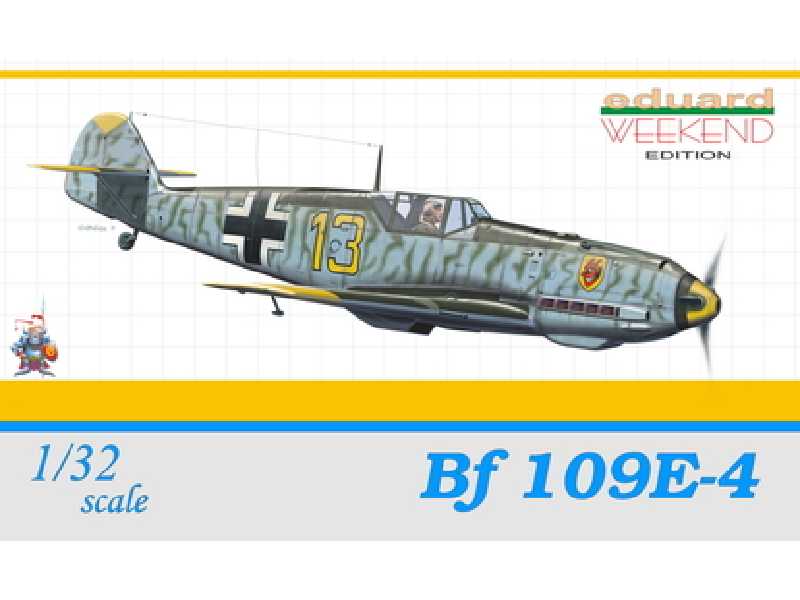 Bf 109E-4 1/32 - samolot - zdjęcie 1 Bf 109E-4 1/32 - samolot - zdjęcie 1