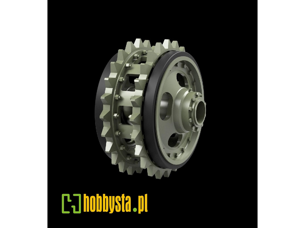 'churchill' Tank Idler Wheels - zdjęcie 1 'churchill' Tank Idler Wheels - zdjęcie 1