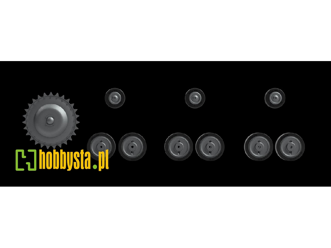 Pz.Kpfw Iia Road Wheels Set - zdjęcie 1 Pz.Kpfw Iia Road Wheels Set - zdjęcie 1