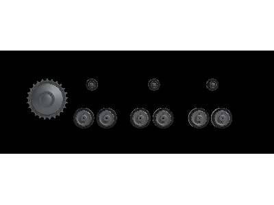 Pz.Kpfw Iib Road Wheels Set - zdjęcie 2