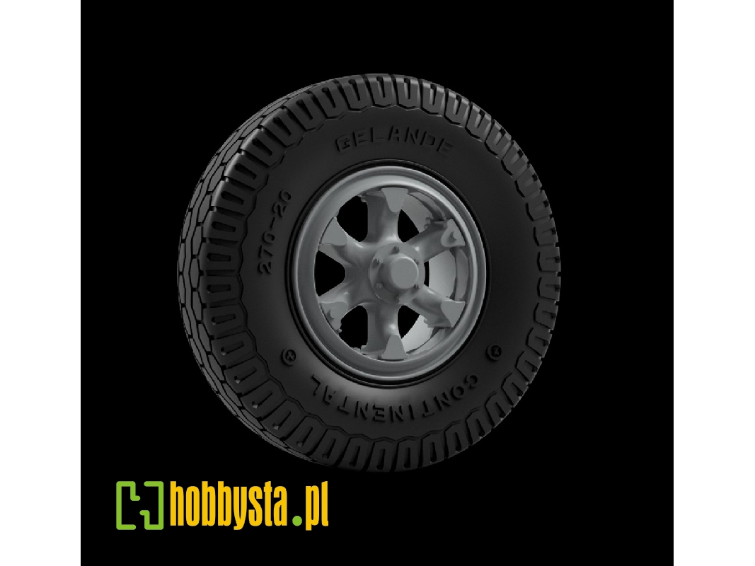 Sd.Kfz 8 Drive Wheels (Continental) - zdjęcie 1 Sd.Kfz 8 Drive Wheels (Continental) - zdjęcie 1