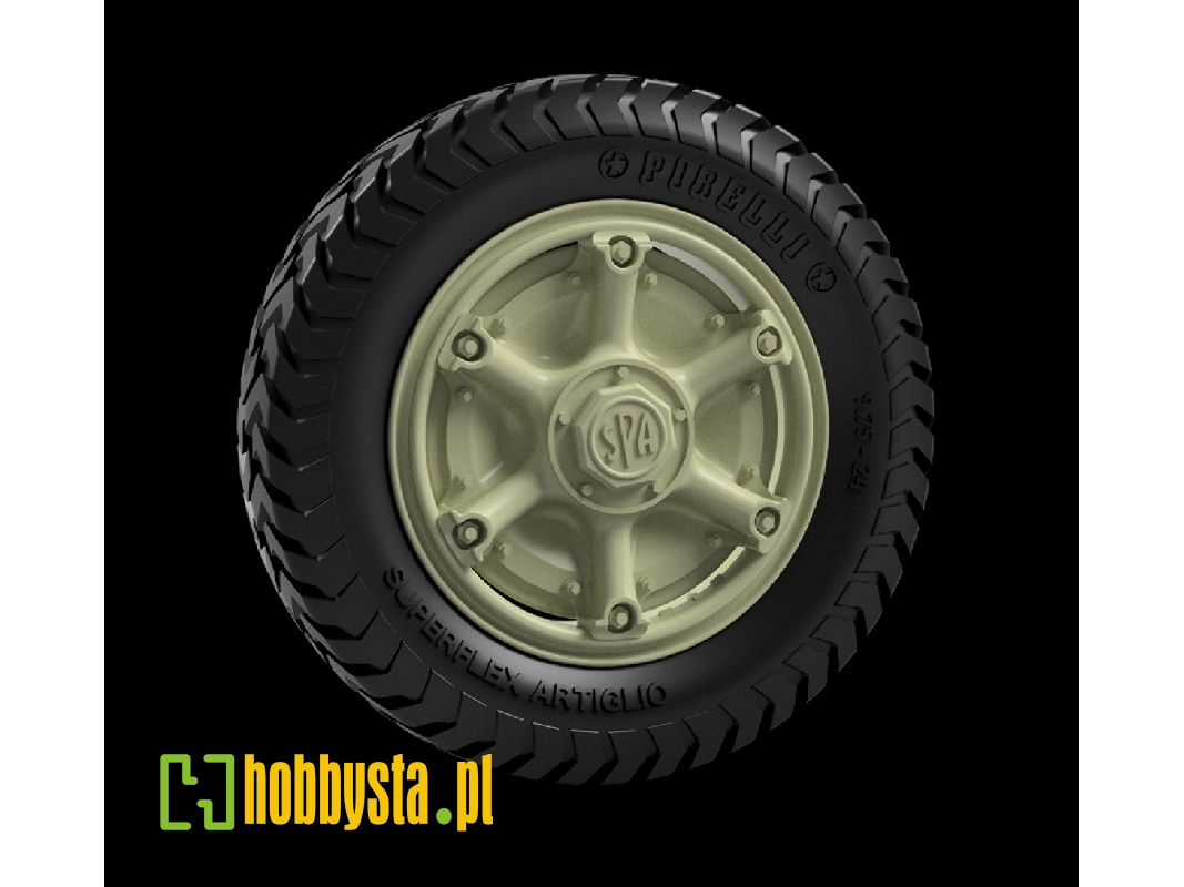 Autoblinda 40/41 Road Wheels (Pirelli Artigio) - zdjęcie 1 Autoblinda 40/41 Road Wheels (Pirelli Artigio) - zdjęcie 1