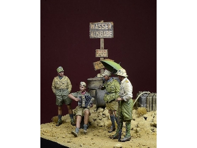 'desert Song'- Afrikakorps Soldiers At Rest, North Africa 1941-43 - zdjęcie 3