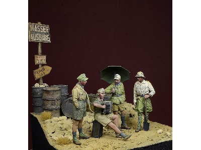 'desert Song'- Afrikakorps Soldiers At Rest, North Africa 1941-43 - zdjęcie 4