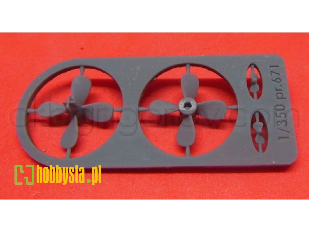 Tandem Propellers For Soviet Submarines Project 671 RТ And Rtm (Victor Ii And Iii) (2pcs) - zdjęcie 1 Tandem Propellers For Soviet Submarines Project 671 RТ And Rtm (Victor Ii And Iii) (2pcs) - zdjęcie 1
