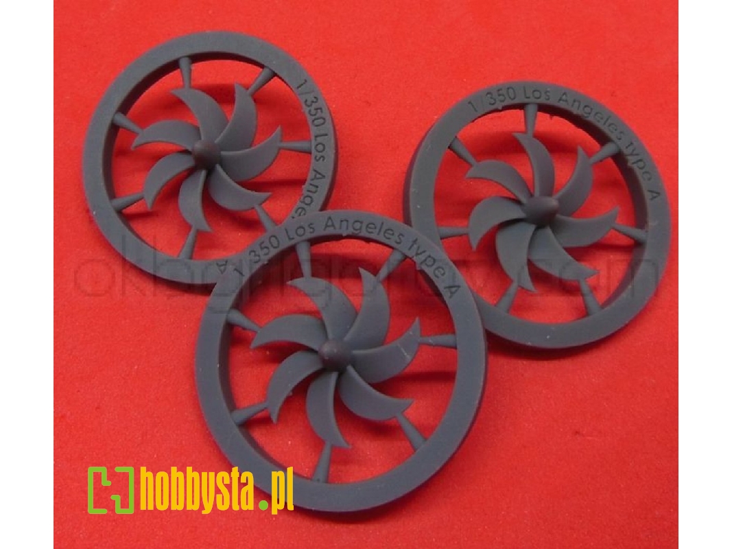 Propellers For Los Angeles Class Submarine, Type A (3pcs) - zdjęcie 1