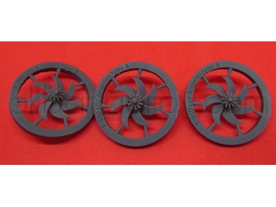 Propellers For Los Angeles Class Submarine, Type B (3pcs) - zdjęcie 1
