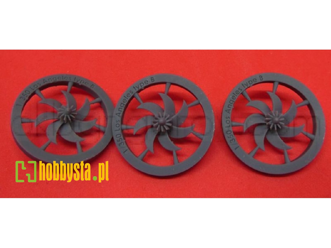 Propellers For Los Angeles Class Submarine, Type B (3pcs) - zdjęcie 1 Propellers For Los Angeles Class Submarine, Type B (3pcs) - zdjęcie 1