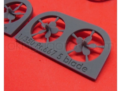 Propellers For Soviet Submarines Project 667 (Yankee And Delta) (3pcs) - zdjęcie 4