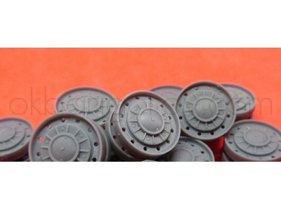 Wheels For Kv, Stamp With Inner Amortization, August 1940 - June 1941 - zdjęcie 3
