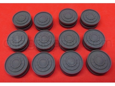 Wheels For Kv, Cast With Inner Amortization, June-july 1941 - zdjęcie 1
