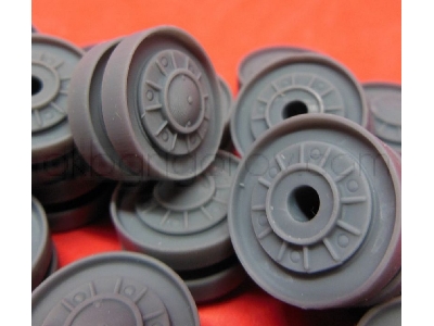 Wheels For Kv, Cast With Inner Amortization, June-july 1941 - zdjęcie 3