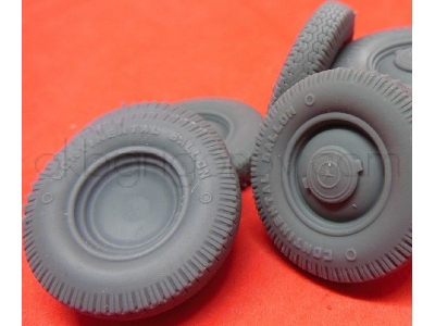 Wheels For Mercedes 770k, Continental Ballon 8, 25-17 - zdjęcie 4