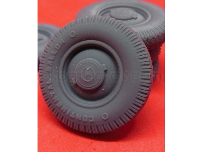 Wheels For Mercedes 770k, Continental Ballon 8, 25-17 - zdjęcie 6