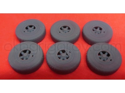 Wheels For Sd.Kfz.9 Famo, Type 2 (6 Per Set) - zdjęcie 1