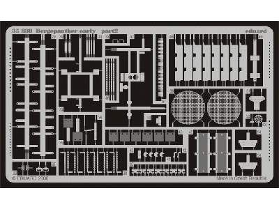  Bergepanther early 1/35 - Icm - blaszki - zdjęcie 3