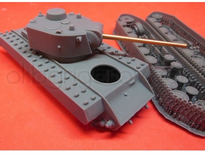 Soviet Heavy Tank Kv-4, Pereverzev´s Proposal With Turret Type A - zdjęcie 6