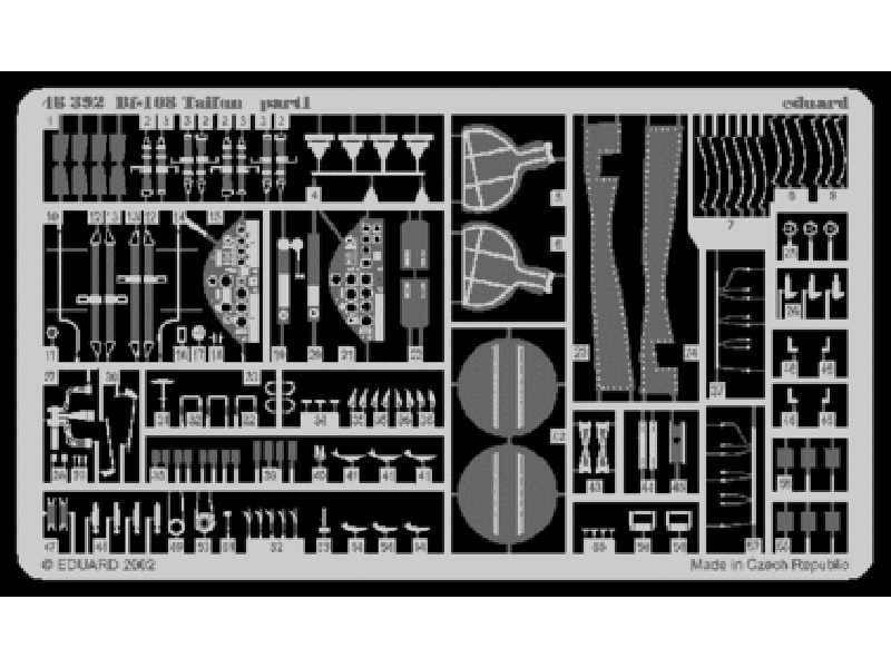  Bf 108 Taifun 1/48 - Eduard - blaszki - zdjęcie 1