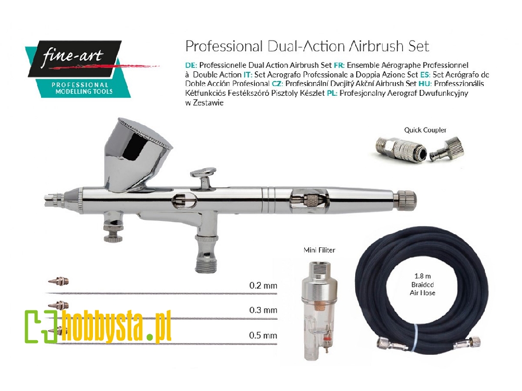 Aerograf 0,2mm 0,3mm 0,5mm - zdjęcie 1 Aerograf 0,2mm 0,3mm 0,5mm - zdjęcie 1