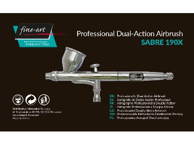 Airbrush Sabre 190x 0.3mm - zdjęcie 2